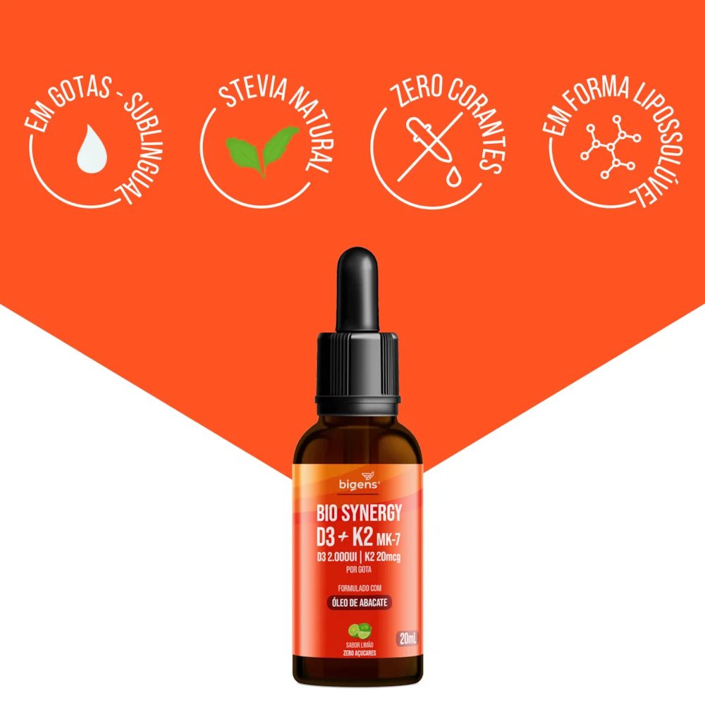 Bio Synergy | Vit. A, D, K e E 20ml - Bigens