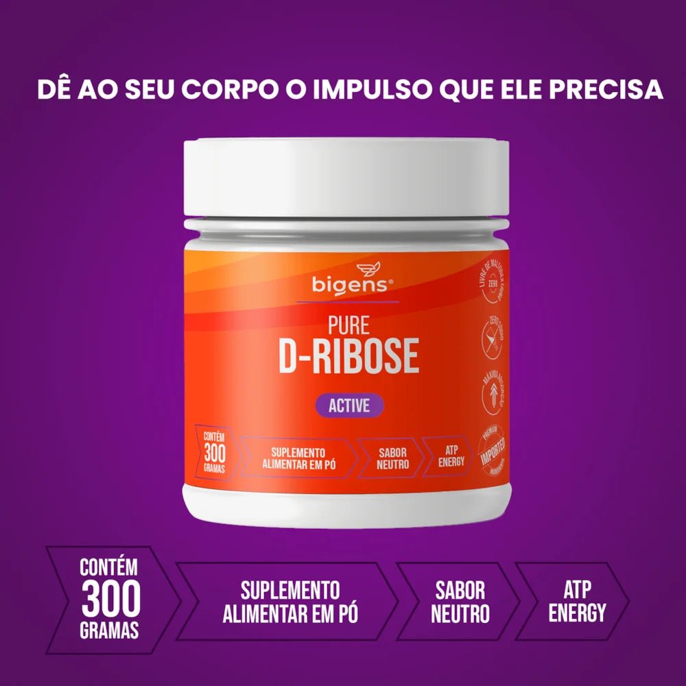 D Ribose | ATP Energy 300g - Bigens