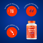 Coenzima Q10 + Ômega 3 | Q10 100mg + Ômega 3 311mg + Vit. E 15mg 60 Cápsulas - Bigens